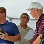 Tom Laing accepts his SEMBMA Hall of Honor induction at The Auburn Hills Parade of Stars (9/10/16) - photo © Bill Warren