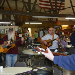 Jamming at the Kentuckians of Michigan meeting, December 2015 - photo © Bill Warren