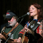 Roseanne Cash and John Leventhal at the 2013 Wayne Henderson Festival - photo by Andy Garrigue