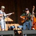 Zeb Snyder and Wayne Henderson at the 2013 Wayne Henderson Festival - photo by Andy Garrigue