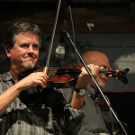 Mike Hartgrove with Lonesome River Band at Wayside Bluegrass Festival (July 2012) - photo © Laura Tate Photography