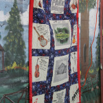 Wayside quilt displayed at Wayside Bluegrass Festival (July 2012) - photo © Laura Tate Photography