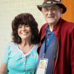 Carl and Judie Pagter of Country Ham at the 2016 Wide Open Bluegrass festival - photo by Frank Baker