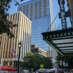 Downtown Raleigh at the 2016 Wide Open Bluegrass festival - photo by Frank Baker