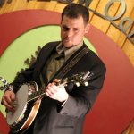 Jason Davis with Junior Sisk at the Willow Oak Festival (April 2013) - photo by Laura Tate Photography
