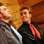 The Malpass Brothers backstage at the Willow Oak Festival (April 2013) - photo by Laura Tate Photography