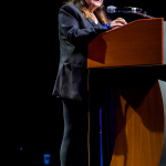 Marian Leighton-Levy, Keynote Speaker at the 2016 IBMA World of Bluegrass to town - photo © Tara Linhardt