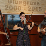 April Verch Trio at the Leadership Bluegrass Master Class at World of Bluegrass 2015 - photo by Becky Johnson