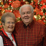 Mr. Mrs. Paul Williams at the 2015 Christmas in the Smokies Bluegrass Festival