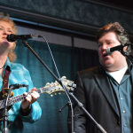 Lorraine Jordan and Marty Raybon perform at the 2015 Christmas in the Smokies Bluegrass Festival
