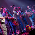 Yonder Mountain String Band with Sam Bush, Jake Jolliff, and Allie Krall at The Ryman (July 3, 2014) - photo by Todd Powers