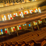 Inside the Mother Church before the Yonder Mountain String Band show at The Ryman (July 3, 2014) - photo by Todd Powers