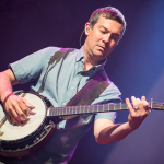Dave Johnston with Yonder Mountain String Band at The Ryman (July 3, 2014) - photo by Todd Powers