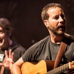 Adam Aijala with Yonder Mountain String Band in Boulder (12/27/13) - photo © Todd Powers Photography