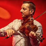 Jason Carter with The Travelin McCourys at Marathon Music in Nashville (1/24/14) - photo © Todd Powers