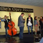 Terri Grannis and Missy Armstrong join ETSU students as they perform at Zellie’s Opry House in Howard City, Michigan (5/14/16) - photo © Bill Warren