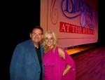 Joe Mullins and Rhonda Vincent at Bluegrass Nights at the Ryman - photo by Daniel Mullins