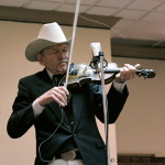 Tex Logan performs at his 85th birthday party (5/12) - photo by Brad Klein