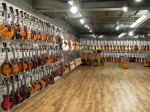 New first floor showroom at Gruhn Guitars