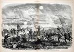 The Battle of Gettysburg as illustrated in Harpers Weekly