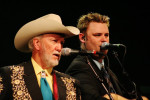 Doyle Lawson and Corey Hensley with Quicksilver - photo by Carol J Dean