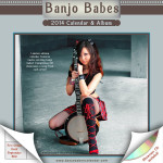 2014 Banjo Babes calendar and showcase CD