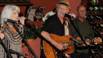 Seldom Scene returns to the Red Fox: Emmylou Harris, Dudley Connell, Fred Travers - photo by David Morris