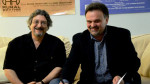 Sam Passamano and Steve Gulley signing their long-term agreement with Rural Rhythm