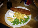 An improving order of fish and chips for Mojo