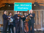 The Del McCoury Band performs at the dedication of Del McCoury Highway -photo by Lisa McCoury