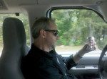 Tim Surrett at the wheel of the trusty Balsam Range vehicle