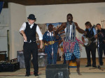 Jon Goldfine dancing with Banyuwa in Niamey