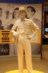 Statue of a young Earl Scruggs at the Earl Scruggs Center in Shelby, NC - 1/11/14