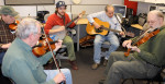 Old time jam at the Bluegrass Country open house (2/1/14) - photo by David Morris