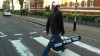 Dan Monte Calvo crosses Abbey Road with his banjo