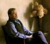 John Cowan sitting for photographer Anthony Scarlatti - photo by Brian Smith