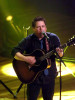 Sean Watkins at the Ryman Auditorium with Nickel Creek (4/18/14) - photo by Daniel Mullins