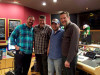Dan Tyminski, Rob Price, Trey Hensley and Rob Ickes in the studio