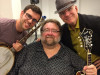 Bennett Sullivan, Dennis Caplinger and Steve Martin at rehearsals for Bright Star (September 2014)