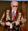 Doyle Lawson with his Gibson signature model mandolin - photo by Ted Lehmann