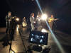 Band Of Ruhks shooting Coal Mining Man video at Nashville's Northstar Studios - photo by Rhonda Price