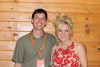 Jason Gallimore with Rhonda Vincent - photo y Judith Burnette