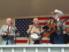 Paul Williams, J.D. Crowe, and Doyle Lawson perform as Old Friends at the 2015 Bean Blossom Festival - photo by Daniel Mullins