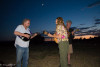 Mando fun under the stars with  John Rosett and Becky Smith at Weiser 2015 - photo by Tara Linhardt