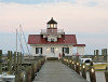 Shallowbag Bay Lighthouse, just near the Outer Banks Bluegrass Festival - photo by Woody Edwards