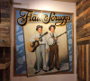 Flatt & Scruggs portrait by Brian Bain at the Bluegrass Island store in Manteo, NC