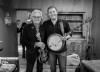 Ricky Skaggs and Russ Carson backstage at the Grand Ole Opry (2/6/16) - photo by Bethany Burie