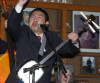 Takeharu Kunimoto performing rokyoku at The Carter Fold in 2004 - photo by Jim Sledge/ETSU
