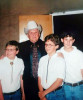 The Deer Creek Boys with Ralph Stanley circa 1999