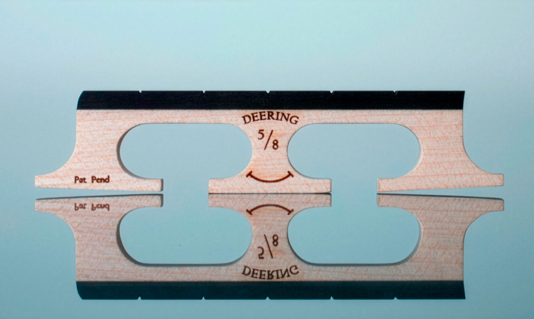 Deering Smile banjo bridge